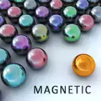 Magnetic balls bubble shoot