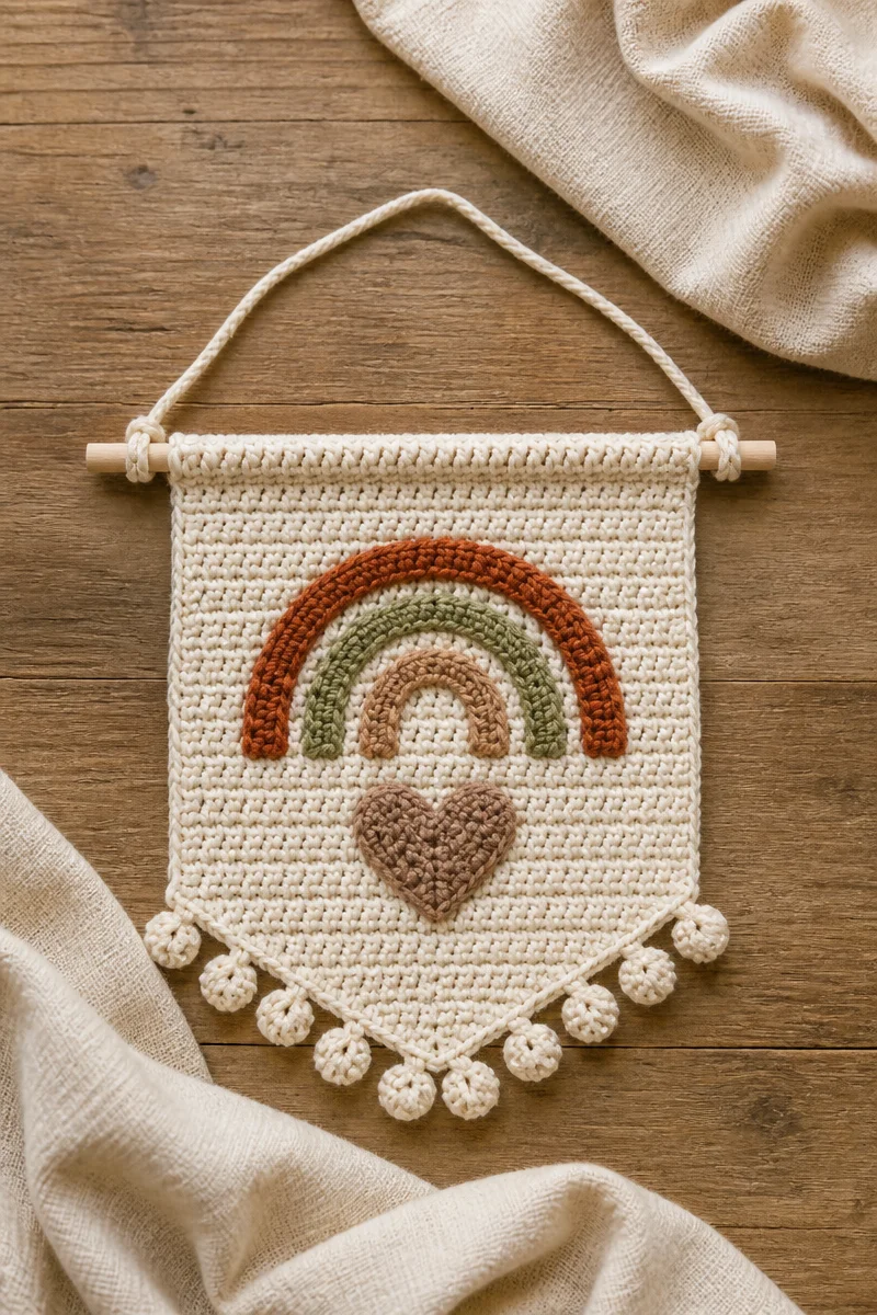 Crochet baby announcement sign pattern for a unique newborn announcement.