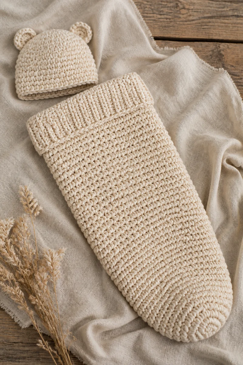 Newborn Baby Cocoon Sleep Sack for safe and cozy sleep